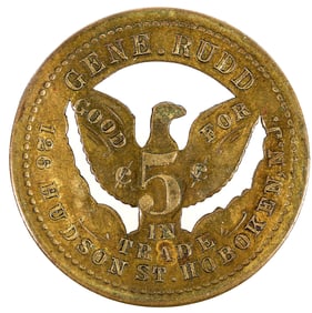 Gene Rudd Token, Hoboken [204723]