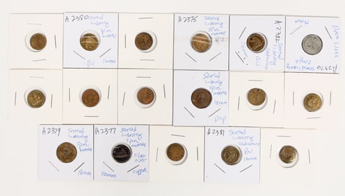 Brass counters with Seated Liberty [190698]