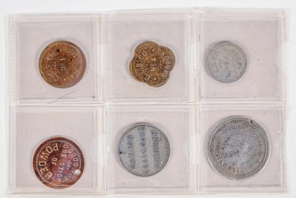 Colorado & Utah Explosive Control Tokens (6) [204371]