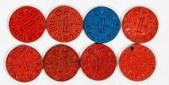 World War Two Ration Tokens [205348]