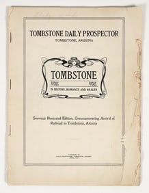 "Tombstone Daily Prospector", 1903 Souvenir Edition [204649]