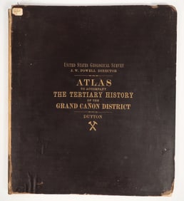 Grand Canyon Geologic Atlas, 1882 [204311]