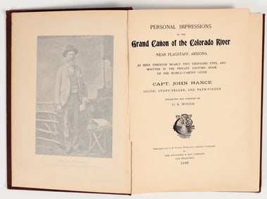 Grand Canyon of the Colorado book, 1899 [191972]