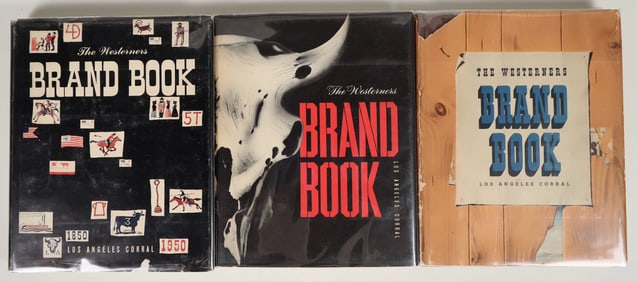 Los Angeles Corral Brand Books (3), 1947-1950 [201290]