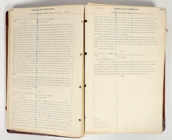 Sacramento County Superior Court Criminal Records 1916-1917 [200364]