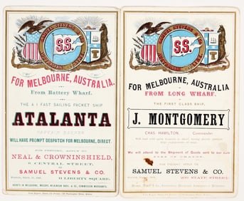 Australian Gold Rush Clipper Cards (2) [203995]