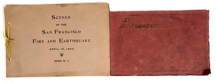 San Francisco Pre and Post 1906 Earthquake (Two Booklets) [202300]