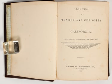 Scenes In California Leather Bound Book [202765]
