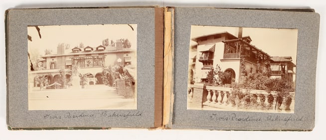 Vintage Personal Photo Album California [202759]