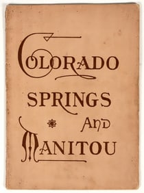 Colorado Springs Pamphlet, c. 1890s [201072]