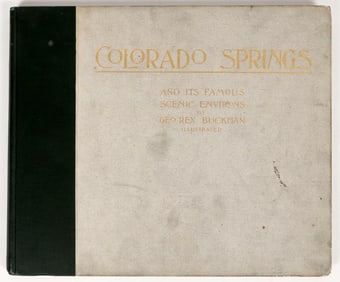 Colorado Springs Viewbook & Guide, 1893 [203799]