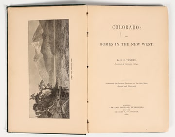 Book on Colorado Settlement & Industry, 1880 [201296]