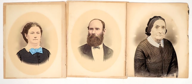 Early Portrait Photographs of Van Ness Young/Babbitt Family c1830 [204401]