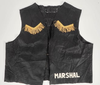 Helena, Montana Stampede Marshal Vest Circa 1960 [201137]