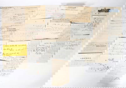 Montana Ghost Town Letterhead Collection [202375]