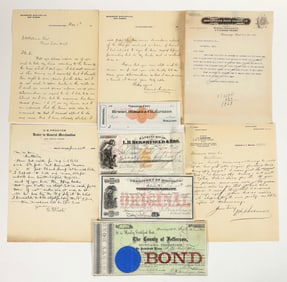 Rare Montana Ephemera Collection incl. Post & Indian Traders [204819]