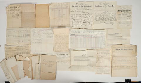 Nebraska Billheads & Correspondence To Alex McCleary [200696]