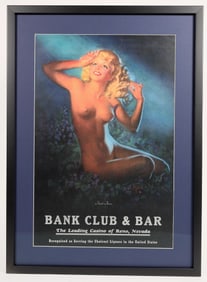 Reno Bank Club & Bar Pin Up Poster, 1946 [200648]