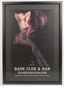Reno Bank Club & Bar Pin Up Poster, 1947 [200650]