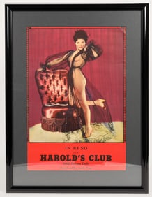Reno Harolds Club Pin Up Poster [200175]