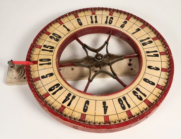 Casino Spin Wheel C. 1900's [200512]