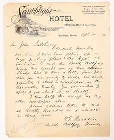Greenwater - Searchlight Letter, c1907 [203991]