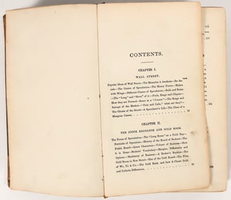 Ten Years in Wall Street Illustrated - 1870 RARE! [202837]