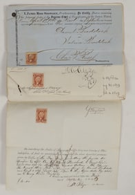 Certificate Of Search 1868 Lien Back Taxes, Philadelphia [204573]