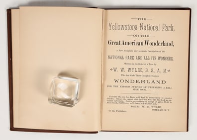 Tourist's Guide to Yellowstone, 1882 [203647]