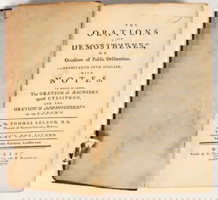The Orations Of Demonsthenes Vol II [203916]