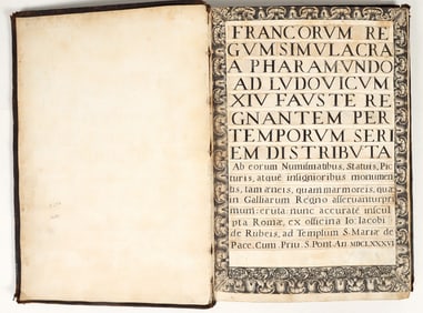 1686 Book of Portraits on Kings of France [200909]
