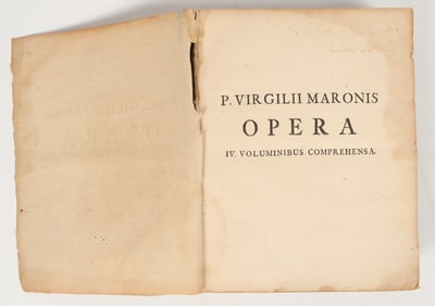P. Virgilii Maronis , Opera Vol/ IV. [204706]