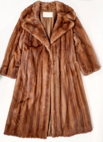 Full Length Lunar Rain Mink Coat [204308]