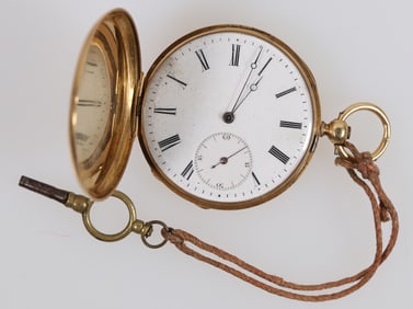 Gold Pocket Watch with Comstock Heritage [205057]