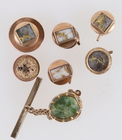 California Gold in Quartz Gold Jewelry, Comstock Heritage  [204796]