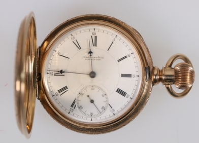 E. Howard & Co. Large, 14k Solid Gold Case Pocket Watch [205053]
