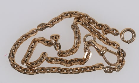 Gold Watch Chain, 12k [204797]