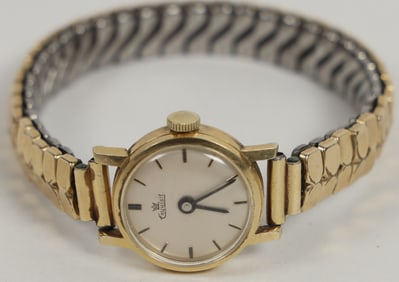 Exquisite 14k Ladies Gold Watch [205058]