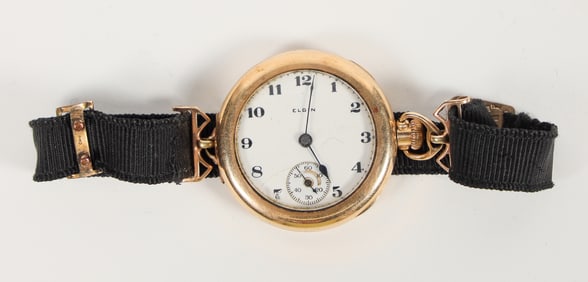 Elgin Ladies Pocket Watch Converted to Wrist Watch [205453]