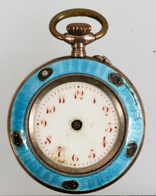 Rare Enameled Pocket Watch [202986]