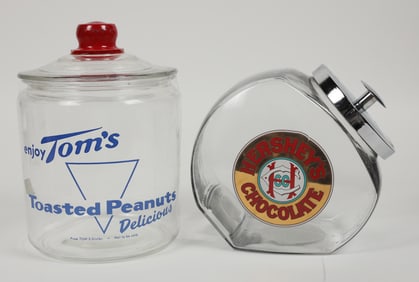 Hershey's Chocolate & Peanut General Store Jars [203844]
