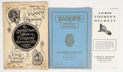 Fire & Police Badge & Equipment Ephemera [198217]