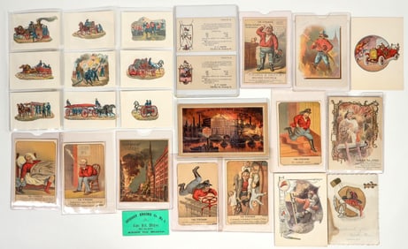 Fire Related Ephemera (Tickets, Business Cards, Advertising) [200902]