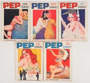 PEP Stories Vintage Pin-Up Magazine [201257]