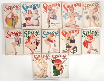 Snappy And Spicy Stories Pin-Up Magazines  [201264]