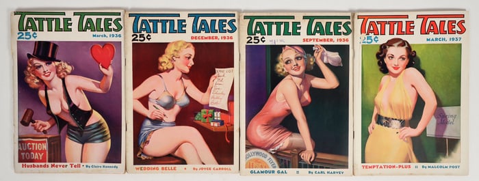 Tattle Tales Vintage Pin Up Magazines [201258]