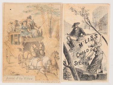 Production Cards of Two Stage Plays  [205826]