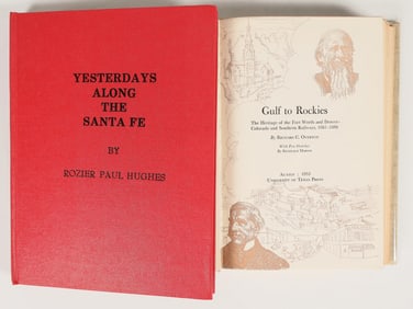 American West Rail/Travel Books (2) [201066]