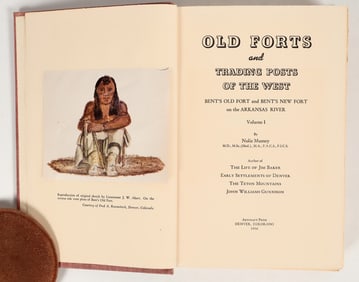 Rare Nolie Mumey's Old Forts and Trading Posts of the West [202817]