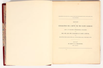 Pacific R.R. Survey 38th And 39th Parallels [201278]